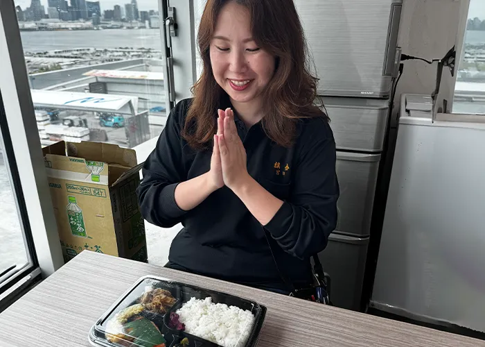 9:00 仲卸様にて注文の取り周り